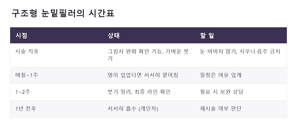 명동다크서클지우개 비교 정리표